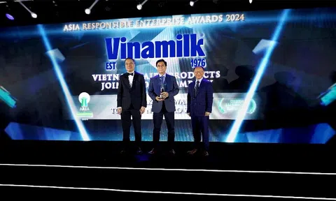 Vinamilk - Doanh nghiệp sữa duy nhất của Châu Á được vinh danh tại giải thưởng Quốc tế về "Green leadership"