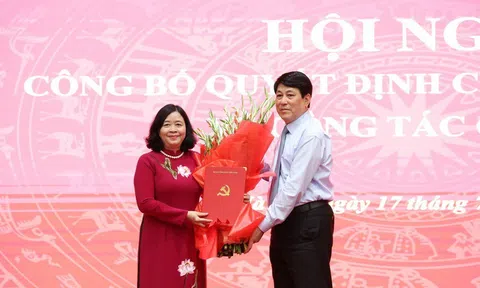 Đồng chí Bùi Thị Minh Hoài được phân công giữ chức Bí thư Thành ủy Hà Nội