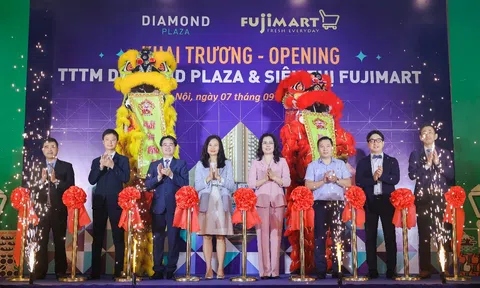 Khai trương trung tâm thương mại Diamond Plaza – Điểm mua sắm lý tưởng của thủ đô Hà Nội