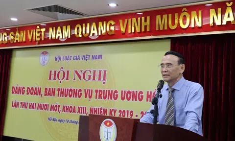 Hội nghị Đảng đoàn, Ban Thường vụ Trung ương Hội Luật gia Việt Nam lần thứ 21