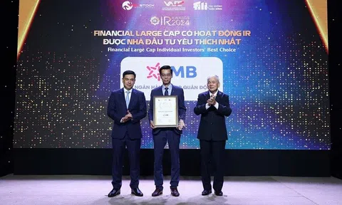 MB nhận “cú đúp” giải thưởng tại IR Awards 2024