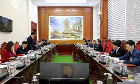 Hội Luật gia Việt Nam làm việc với Thường trực Tỉnh ủy Quảng Bình