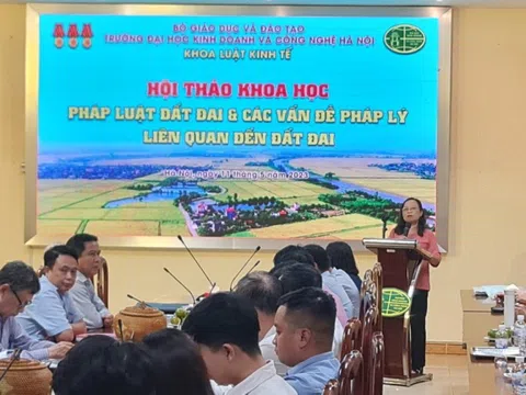 Hội thảo khoa học: “go88 game bài đổi thưởng
 đất đai và vấn đề pháp lý liên quan đến đất đai”