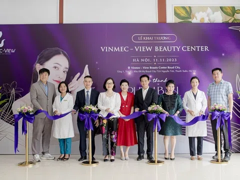 Khai trương Phòng khám Thẩm mỹ Vinmec-View Beauty Center tại Royal City