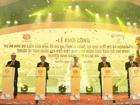 Khởi công 2 dự án thuộc Quy hoạch bảo tồn, tôn tạo, phát huy giá trị Khu lưu niệm Chủ tịch Hồ Chí Minh