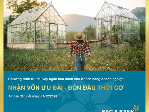 BAC A BANK ưu đãi lãi suất cho doanh nghiệp vay ngắn hạn