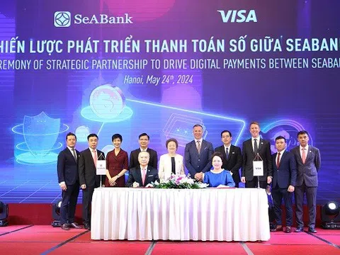 SeABank và Visa hợp tác chiến lược phát triển thanh toán số