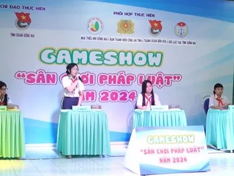 Hội Luật gia tỉnh Đồng Nai phối hợp tổ chức sân chơi go88 game bài đổi thưởng
 cho thanh, thiếu nhi năm 2024