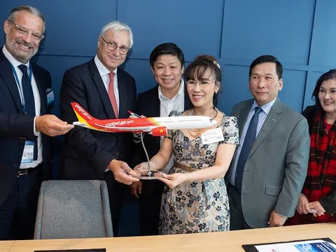 Vietjet và Airbus ký kết hợp đồng 20 tàu A330neo trị giá 7,4 tỷ Đô la Mỹ tại Farnborough Airshow
