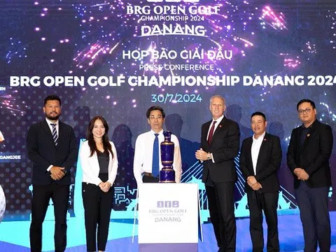 Họp báo Giải Golf Phát triển Châu Á – BRG Open Golf Championship Danang 2024