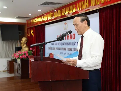 Trực tiếp Hội thảo: “Nâng cao hiệu quả thi hành Luật Đất đai: Chống lãng phí và vi phạm trong sử dụng đất công”